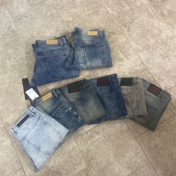 Lot of (7) pair of Jeans size 32 - Picture 1 of 11